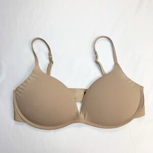 Pepper Zero-G Wire Free Lift Up Push-Up Padded Bra Nude Beige Tan 38B